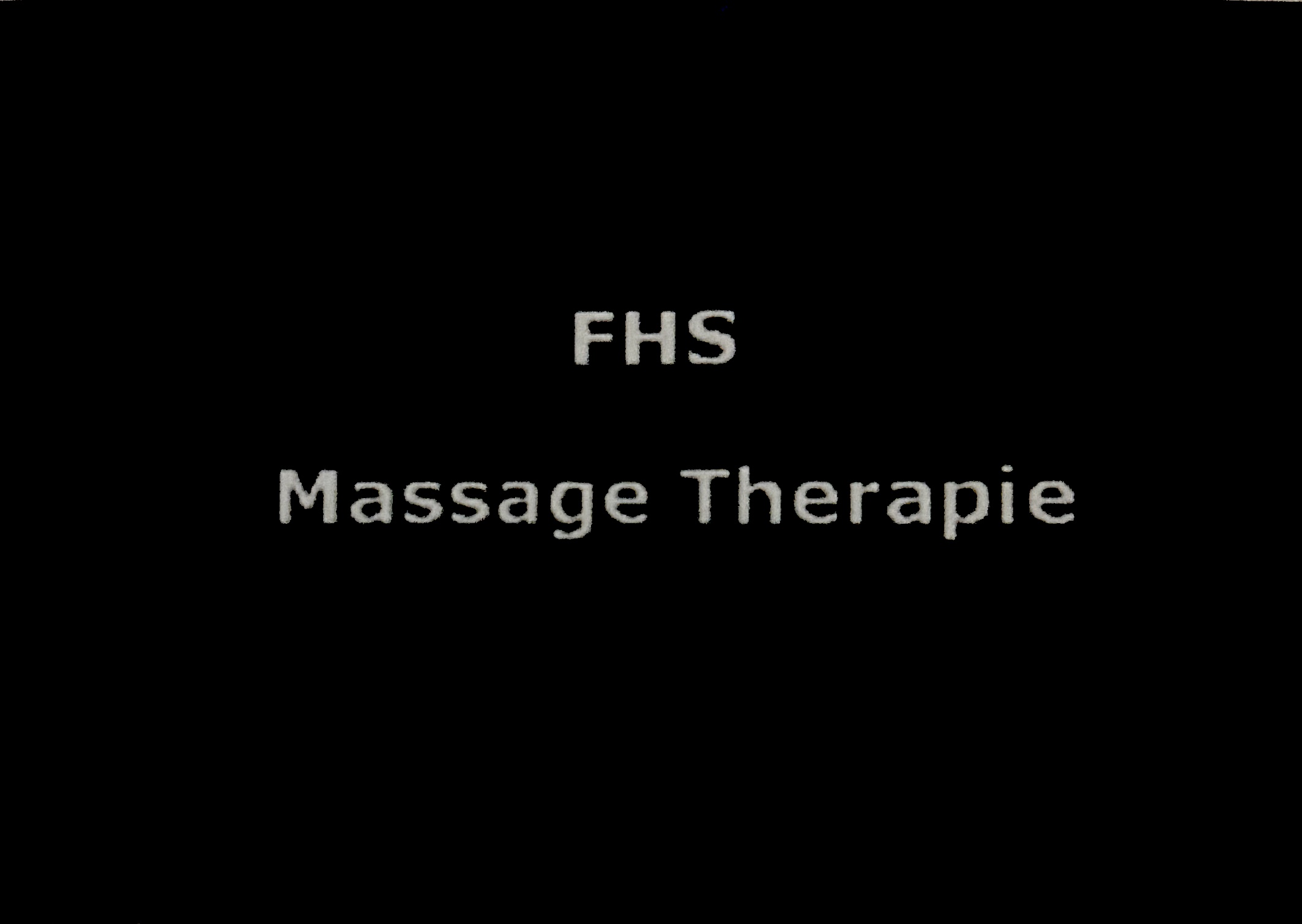 FHS Massage Therapie & Bewegingsleer